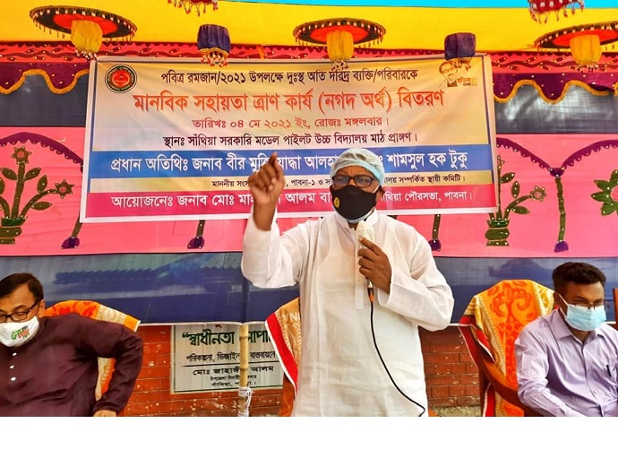 স্বরাষ্ট্র মন্ত্রণালয় সম্পর্কিত স্থায়ী কমিটির সভাপতি বীরমুক্তিযোদ্ধাআলহাজ্ব এ্যাড.সামসুল হক টুকু এম.পি