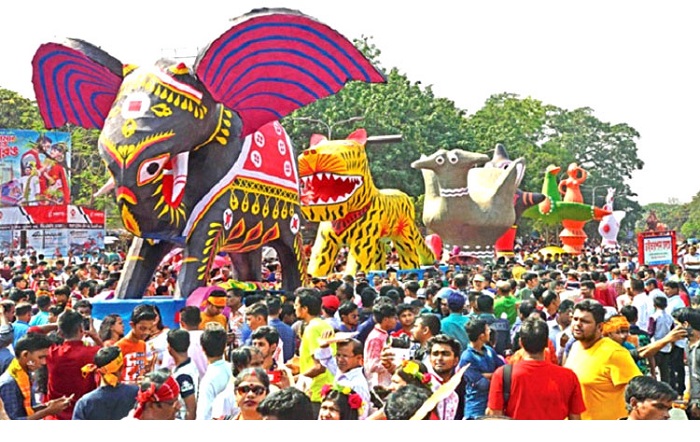 এবারও হচ্ছে না মঙ্গল শোভাযাত্রা এবারও হচ্ছে না মঙ্গল শোভাযাত্রা