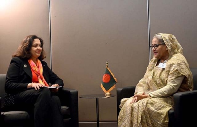 বাংলাদেশের অগ্রাধিকার হচ্ছে রোহিঙ্গাদের মিয়ানমারে প্রত্যাবাসন : উজরা জেয়াকে প্রধানমন্ত্রী বাংলাদেশের অগ্রাধিকার হচ্ছে রোহিঙ্গাদের মিয়ানমারে প্রত্যাবাসন : উজরা জেয়াকে প্রধানমন্ত্রী