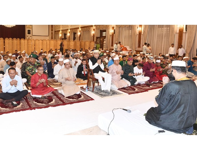 বঙ্গবন্ধুর জন্মবার্ষিকী উপলক্ষে বঙ্গভবনে মিলাদ মাহফিলের আয়োজন রাষ্ট্রপতির