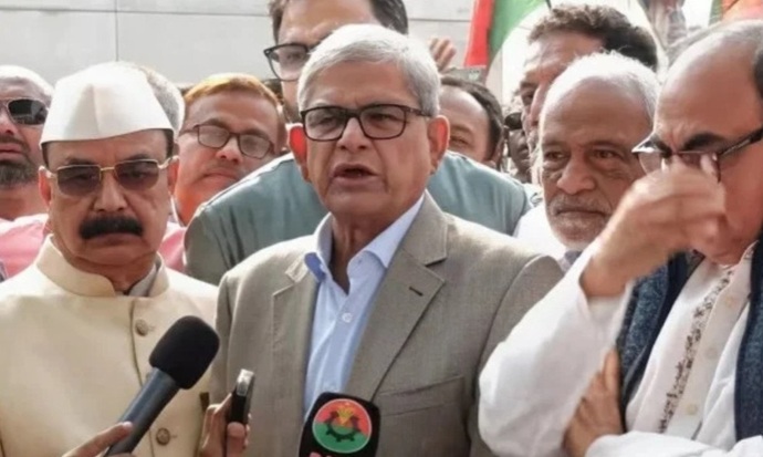 স্বাধীনতাবিরোধীরা আবার মাথাচাড়া দিয়ে উঠতে চায় : মির্জা ফখরুল