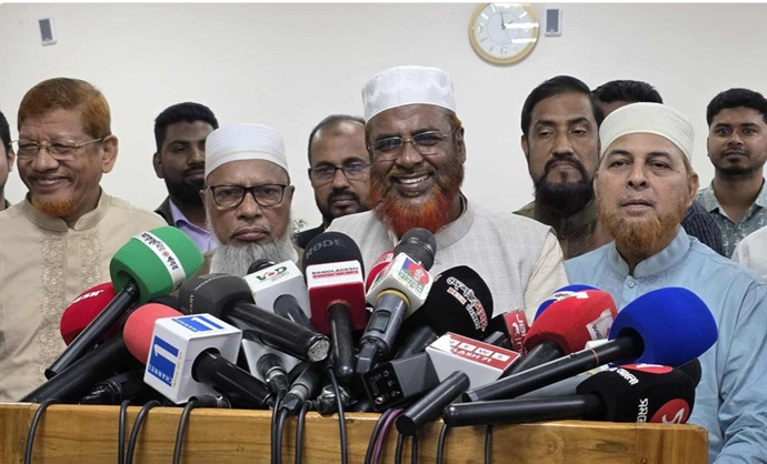 নির্বাচন সুষ্ঠু করতে ইসিকে জামায়াতের ১৮ দফা দাবি নির্বাচন সুষ্ঠু করতে ইসিকে জামায়াতের ১৮ দফা দাবি