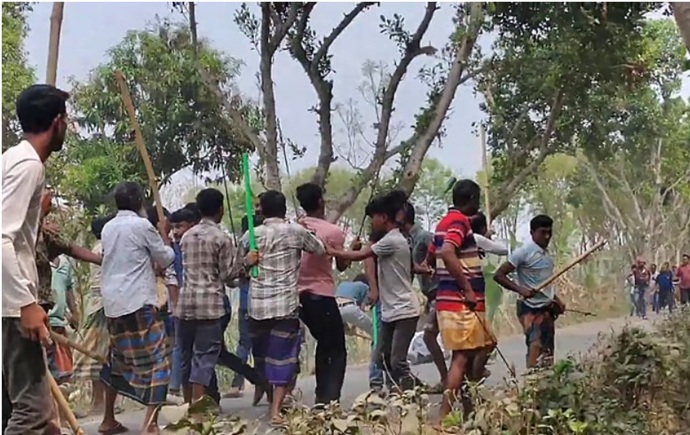 গাংনীতে বিএনপির দুই পক্ষের সংঘর্ষ, আহত ১৫