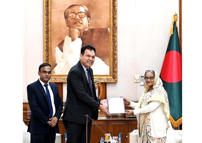 প্রধানমন্ত্রী শেখ হাসিনাকে এডিবি প্রেসিডেন্টের অভিনন্দন