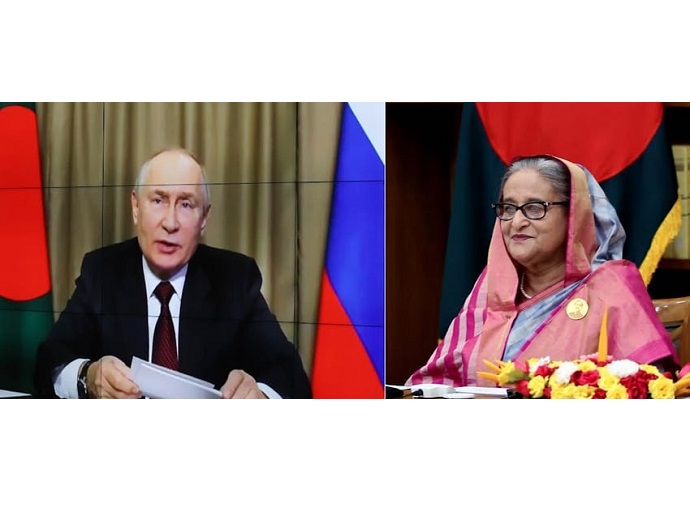 রূপপুর পরমাণু বিদ্যুৎ কেন্দ্র দৃঢ় দ্বিপাক্ষিক সম্পর্কের প্রতীক : পুতিন