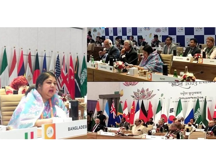 বিদ্যমান চ্যালেঞ্জ উত্তরণে নারীদের এগিয়ে নিতে পি-টুয়েন্টি সম্মেলন ভূমিকা রাখবে : স্পিকার