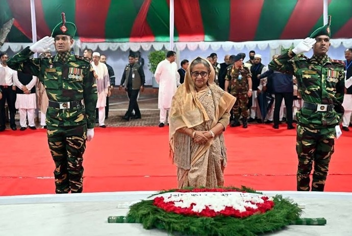 প্রধানমন্ত্রী শেখ হাসিনা