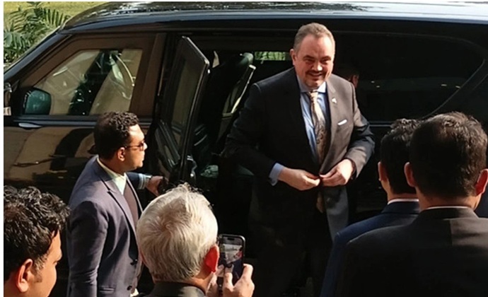 নতুন মার্কিন রাষ্ট্রদূত পররাষ্ট্র মন্ত্রণালয়ে