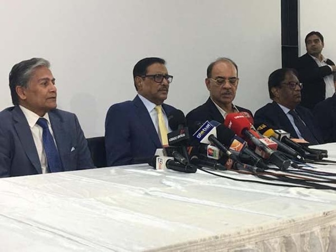 বিএনপি না এলেও নির্বাচন একতরফা হবে না : ওবায়দুল কাদের