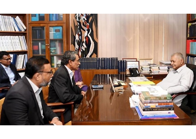 ড. কামাল হোসেনের সাথে সংবিধান সংস্কার কমিশনের সাক্ষাৎ ড. কামাল হোসেনের সাথে সংবিধান সংস্কার কমিশনের সাক্ষাৎ