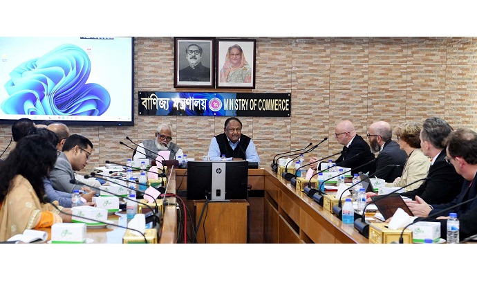 প্রাইমার্কের সাথে বাণিজ্যমন্ত্রীর বৈঠক : উপযুক্ত মূল্য নিশ্চিত করার আহ্বান প্রাইমার্কের সাথে বাণিজ্যমন্ত্রীর বৈঠক : উপযুক্ত মূল্য নিশ্চিত করার আহ্বান