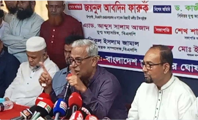 নির্বাচন ঘিরে একটি পক্ষ মব সৃষ্টি করছে : ফারুক