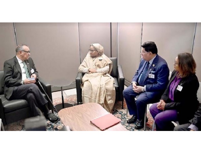 সার্বিক স্বাস্থ্য উন্নয়নে বাংলাদেশ সরকারের প্রচেষ্টার প্রশংসা ‘হু’ প্রধানের