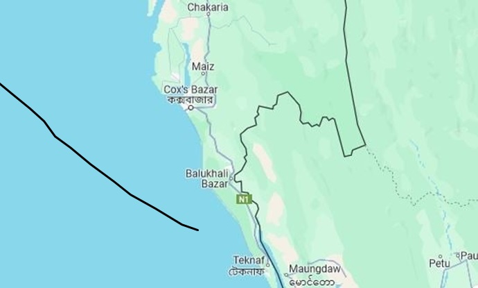 মিয়ানমারের ১৪ জন সীমান্তরক্ষী বাংলাদেশে আশ্রয় নিয়েছে