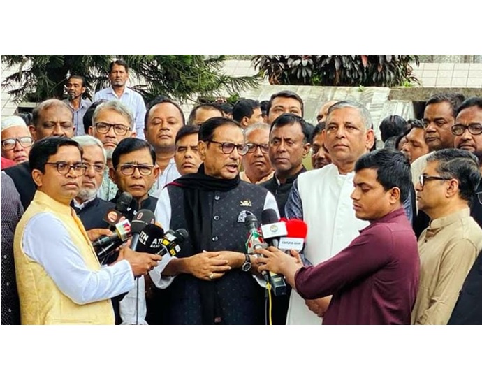 আওয়ামী লীগ সাধারণ সম্পাদক এবং সড়ক পরিবহন ও সেতুমন্ত্রী ওবায়দুল কাদের