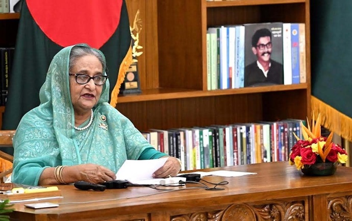 নগদ লেনদেনবিহীন সমাজ দেশের উন্নয়ন ও রাজস্ব সংগ্রহ সহজ করবে: প্রধানমন্ত্রী নগদ লেনদেনবিহীন সমাজ দেশের উন্নয়ন ও রাজস্ব সংগ্রহ সহজ করবে: প্রধানমন্ত্রী