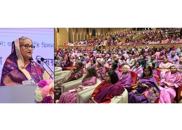 দেশের সার্বিক উন্নয়নে নারী পুরুষের সমান অংশগ্রহণ প্রয়োজন: প্রধানমন্ত্রী