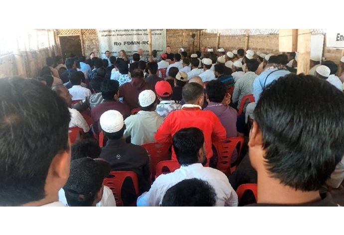 কক্সবাজারে রোহিঙ্গা আশ্রয় শিবির পরিদর্শনে আইসিসি`র প্রধান কৌঁসুলি করিম খান কক্সবাজারে রোহিঙ্গা আশ্রয় শিবির পরিদর্শনে আইসিসি`র প্রধান কৌঁসুলি করিম খান
