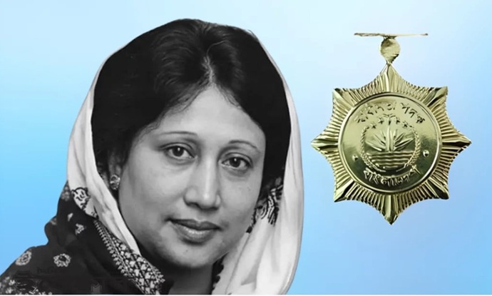 খালেদা জিয়াসহ ২০ ব্যক্তি-প্রতিষ্ঠান পাচ্ছে স্বাধীনতা পুরস্কার