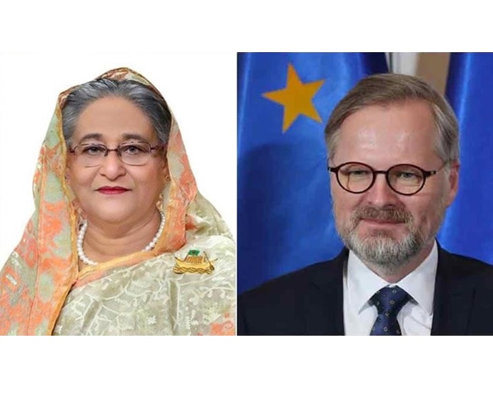 পুনরায় প্রধানমন্ত্রী নির্বাচিত হওয়ায় শেখ হাসিনাকে অভিনন্দন চেক প্রধানমন্ত্রীর