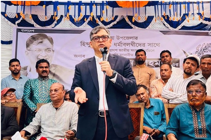 একাত্তরে যারা সনাতন ধর্মাবলম্বীদের নির্যাতন করেছিল তারাই নবরূপে ফিরেছে: সালাহউদ্দিন