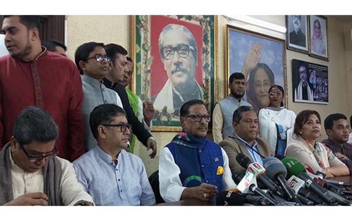 বিএনপি নির্বাচন নিয়ে কী বলবে ও করবে তা নিয়ে আওয়ামী লীগ চিন্তিত নয়: ওবায়দুল কাদের বিএনপি নির্বাচন নিয়ে কী বলবে ও করবে তা নিয়ে আওয়ামী লীগ চিন্তিত নয়: ওবায়দুল কাদের