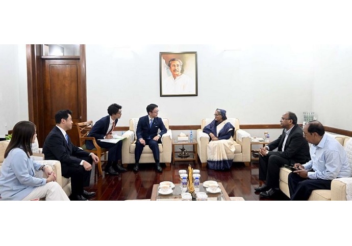 জাপানকে শিল্প স্থাপনের জন্য বাংলাদেশ আরও জায়গা বরাদ্দ করবে : প্রধানমন্ত্রী