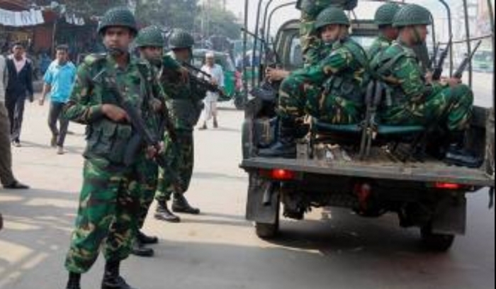 সেনা মোতায়েন মঙ্গলবার থেকে সেনা মোতায়েন মঙ্গলবার থেকে