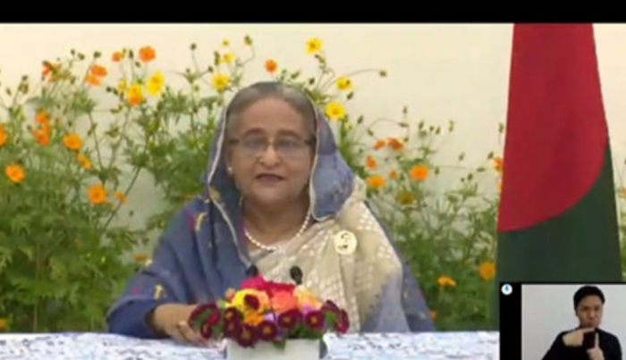 কোভিড-১৯ এর বিরুদ্ধে আন্তর্জাতিক সম্প্রদায়ের প্রতি একযোগে লড়াইয়ের আহ্বান পুনর্ব্যক্ত প্রধানমন্ত্রীর কোভিড-১৯ এর বিরুদ্ধে আন্তর্জাতিক সম্প্রদায়ের প্রতি একযোগে লড়াইয়ের আহ্বান পুনর্ব্যক্ত প্রধানমন্ত্রীর