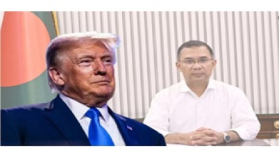 প্রধানমন্ত্রী তারেক রহমানকে অভিনন্দন : ডোনাল্ড ট্রাম্পের চিঠি প্রধানমন্ত্রী তারেক রহমানকে অভিনন্দন : ডোনাল্ড ট্রাম্পের চিঠি