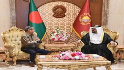 রাষ্ট্রপতির সঙ্গে সংযুক্ত আরব আমিরাতের রাষ্ট্রদূতের সাক্ষাৎ