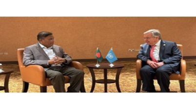 শেখ হাসিনার নেতৃত্বের প্রশংসায় গুতেরেস