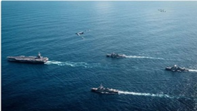 দ্বিতীয় মার্কিন বিমানবাহী রণতরী মধ্যপ্রাচ্যে পাঠানো হচ্ছে দ্বিতীয় মার্কিন বিমানবাহী রণতরী মধ্যপ্রাচ্যে পাঠানো হচ্ছে