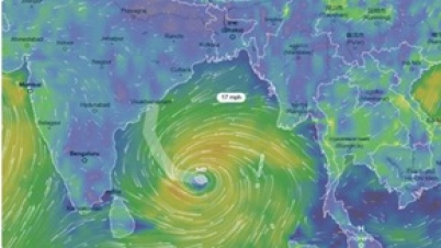 মঙ্গলবার সন্ধ্যায় উপকূলে আঘাত হানবে ঘূর্ণিঝড় মোন্থা, প্রভাব পড়বে মঙ্গলবার সন্ধ্যায় উপকূলে আঘাত হানবে ঘূর্ণিঝড় মোন্থা, প্রভাব পড়বে
