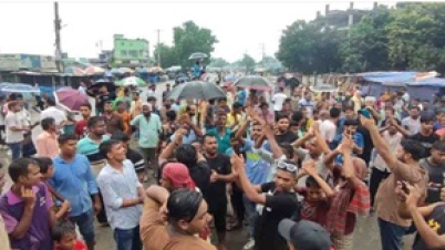 পাবনা ১ আসন পুনর্বহালের দাবিতে বেড়ায় সকাল-সন্ধ্যা হরতাল
