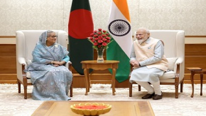শেখ হাসিনার সঙ্গে আলোচনা ফলপ্রসূ হয়েছে : টুইট বার্তায় মোদি