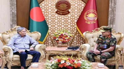 আজ বঙ্গভবনে রাষ্ট্রপতি মো. সাহাবুদ্দিনের সাথে সৌজন্য সাক্ষাৎ করে আজ বঙ্গভবনে রাষ্ট্রপতি মো. সাহাবুদ্দিনের সাথে সৌজন্য সাক্ষাৎ করে