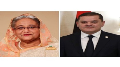 শেখ হাসিনাকে অভিনন্দন লিবিয়ার প্রধানমন্ত্রীর