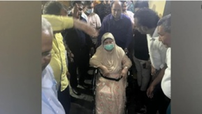 স্বাস্থ্য পরীক্ষা শেষে বাসায় ফিরলেন খালেদা জিয়া