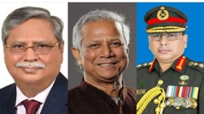 রাষ্ট্রপতি ও প্রধান উপদেষ্টার সঙ্গে সেনাপ্রধানের সাক্ষাৎ