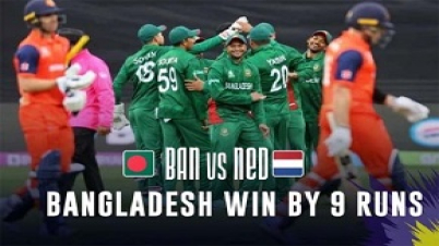 তাসকিনের দুর্দান্ত বোলিংয়ে জয় দিয়ে টি-টোয়েন্টি বিশ্বকাপ মিশন শুরু