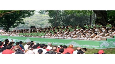 সাম্প্রদায়িকতা রুখে দেয়ার প্রত্যয়ে নববর্ষবরণ উৎসব উদযাপিত