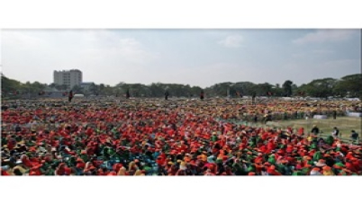 শেখ হাসিনার সফর উপলক্ষ্যে বরিশালে ব্যাপক উৎসাহ উদ্দীপনা