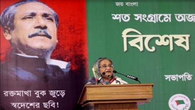 আওয়ামী লীগ কেবল জনগণের কাছেই দায়বদ্ধ : প্রধানমন্ত্রী