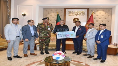 রাষ্ট্রপতির কাছে ‘বীর মুক্তিযোদ্ধা’ খচিত নতুন ‘স্মার্ট এনাইডি’