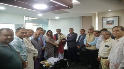 নবনির্বাচিত মহামান্য রাষ্ট্রপতি মো. সাহাবুদ্দিনের সঙ্গে শুভেচ্ছা