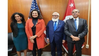 উজরা জেয়ার সঙ্গে প্রধানমন্ত্রীর উপদেষ্টা সালমান রহমানের বৈঠক