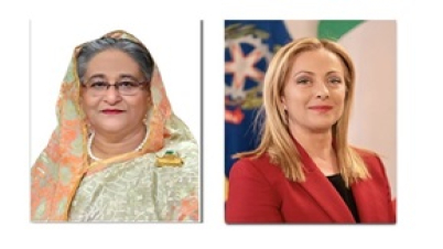 পুনরায়নির্বাচিত হওয়ায় শেখ হাসিনাকে ইতালির প্রধানমন্ত্রীর অভিনন্দন পুনরায়নির্বাচিত হওয়ায় শেখ হাসিনাকে ইতালির প্রধানমন্ত্রীর অভিনন্দন