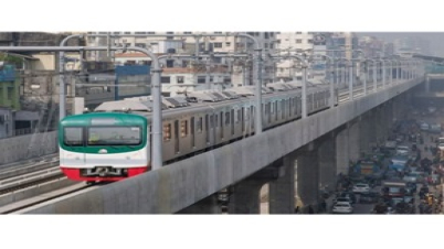 উত্তরা-মতিঝিল রুটে ২০ জানুয়ারি থেকে রাত পর্যন্ত মেট্রোরেল চলবে