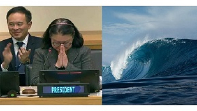 জাতিসংঘের সদস্য রাষ্ট্রগুলো সমুদ্রের উচ্চতা বৃদ্ধি রোধে ‘ঐতিহাসিক